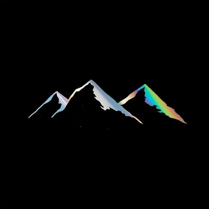 1PC Mountain Range Waterproof Removable Vinyl Sticker Trunk