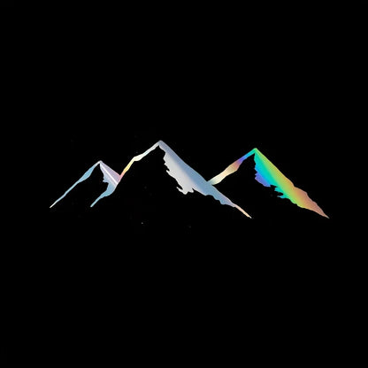 1PC Mountain Range Waterproof Removable Vinyl Sticker Trunk