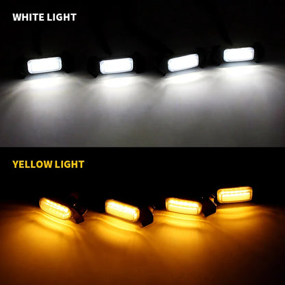 6000K White 3000K Amber 12V Front Grille Lighting 2016-2020