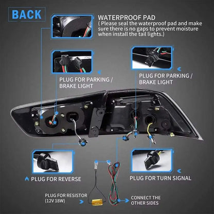 For Mitsubishi Lancer & Evo X Taillights 2008-2021 Dynamic