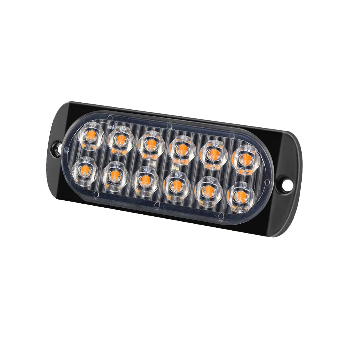 1PCS 12LED Truck Slim Flash Bar Emergency Warning Strobe