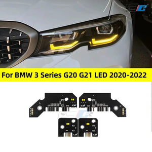 For BMW 3 Series G20 G21 G28 Yellow Drl Headlight Condition