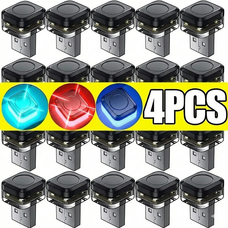 For Auto Laptop Power Bank MINI USB Night Interior Atmosphere