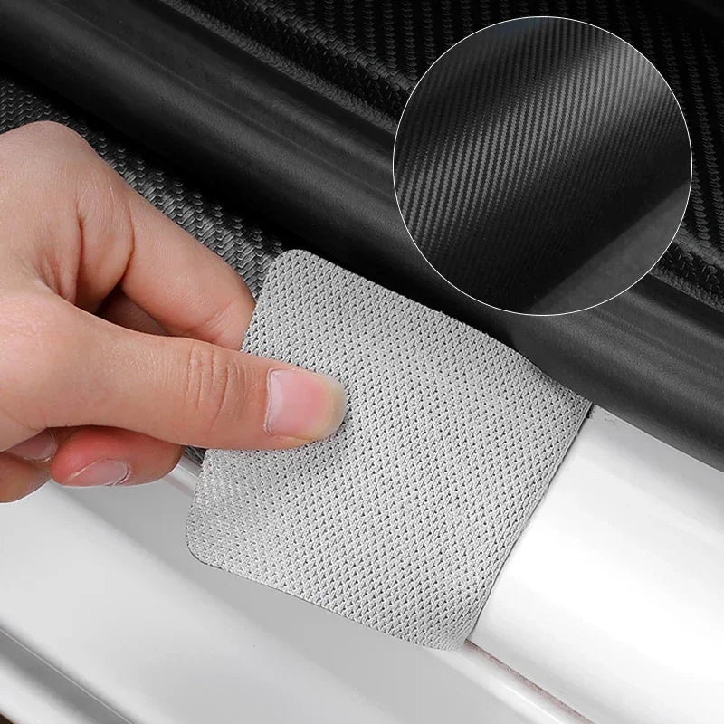 For Mitsubishi Asx Logo Decals Door Sill Trunk Protect Strips
