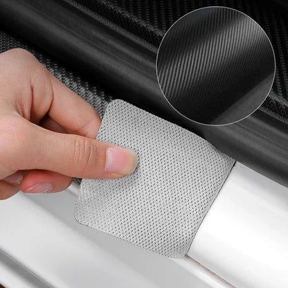 For Mitsubishi Asx Logo Decals Door Sill Trunk Protect Strips