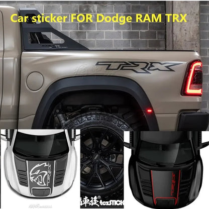 For Dodge Ram Trx 2023+ Sticker Truck Modification Fashionable