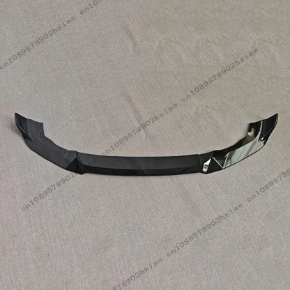 For BMW F87 M2 2016-2021 Gloss Black Cs Front Bumper Lip Spoiler