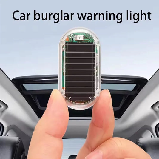 1PCS Fake Security Solar Powered Simulated Dummy Alarm Wireless