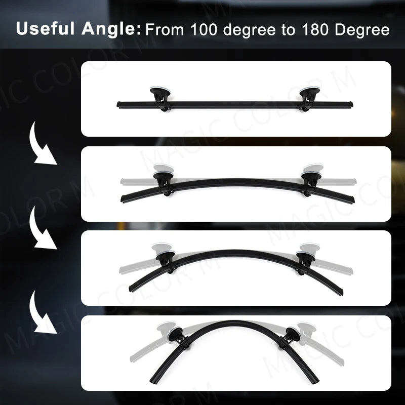 For Emergency Flash Warning Lamp Windshield Strobe Bar 3030