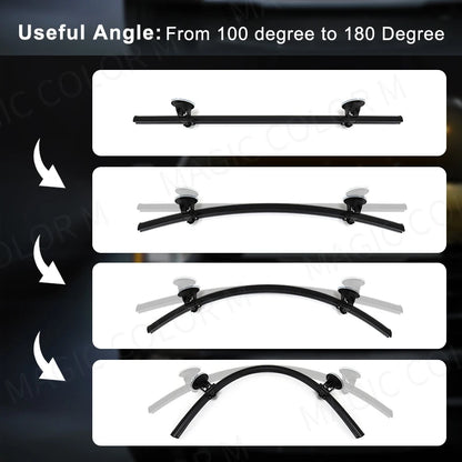 For Emergency Flash Warning Lamp Windshield Strobe Bar 3030