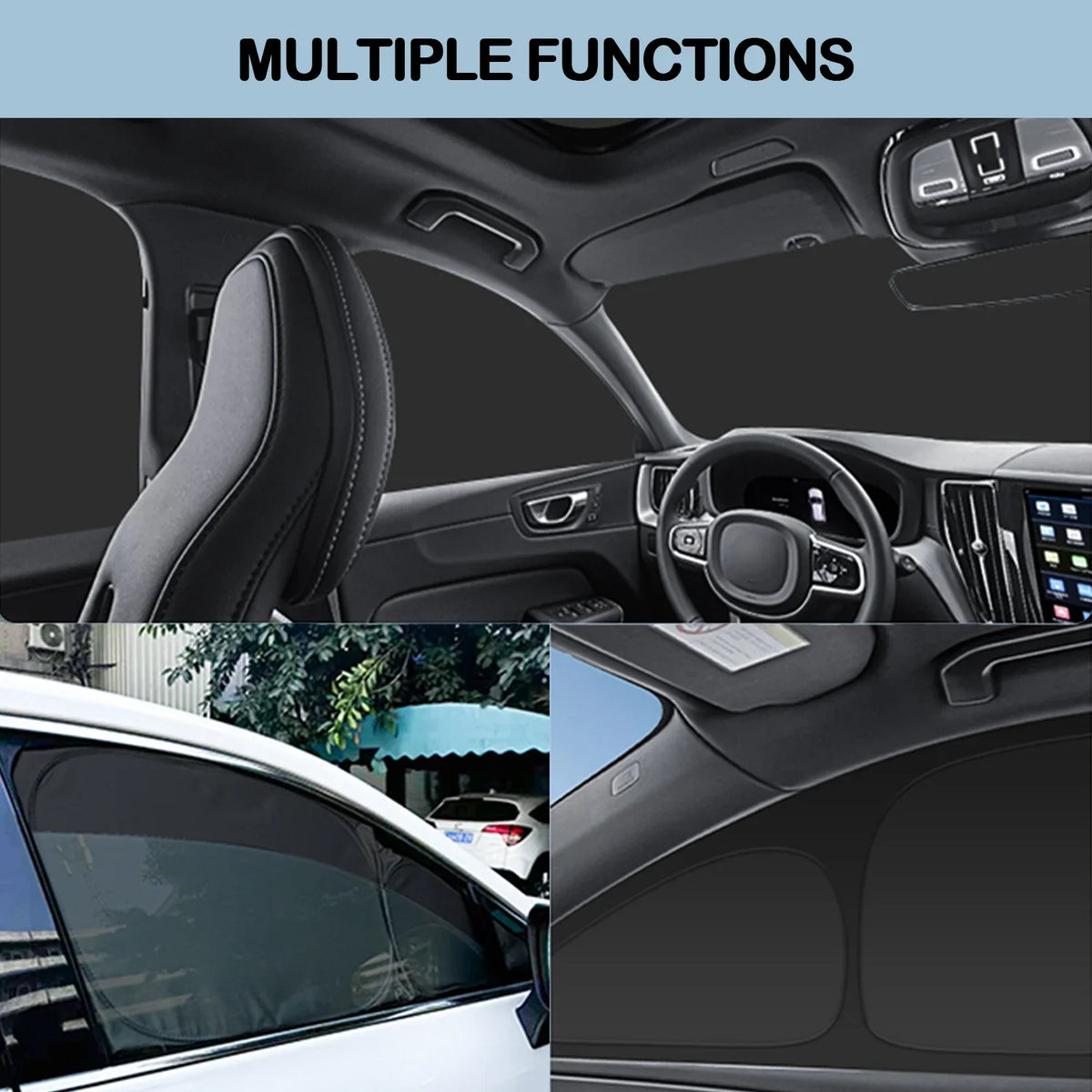 For Wuling Baojun Yueye 2023-2024 Side Window Sun Shades