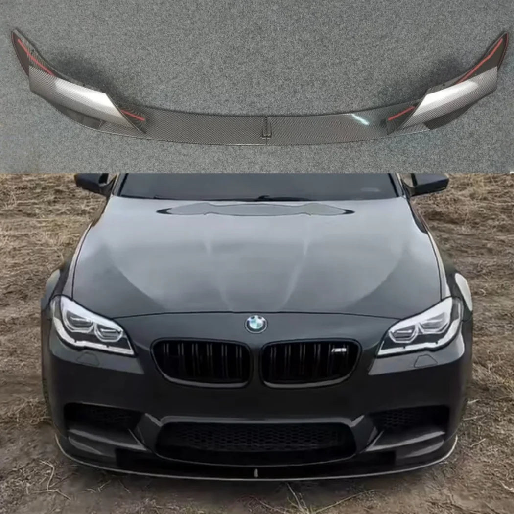 For BMW 5 Series F10 F11 Front Bumper Spoiler Canard Lip Side