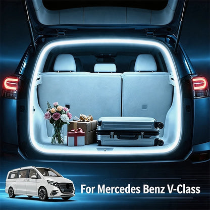 LED Car Trunk Light Strip For Mercedes Benz V-Class Rear Boot Light Auto Automatic Induction Atmosphere Lamp Modificatio