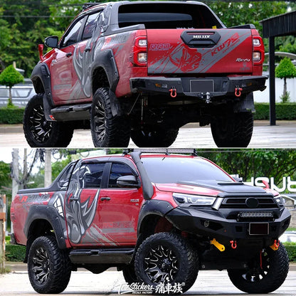 For Navara Hilux Dmax Raptor F150 Pickup Truck Sticker Body