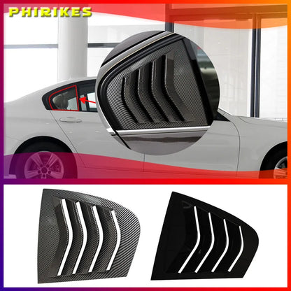 For BMW 3 Series F30 318I Carbon Fiber Triangular Rear Window