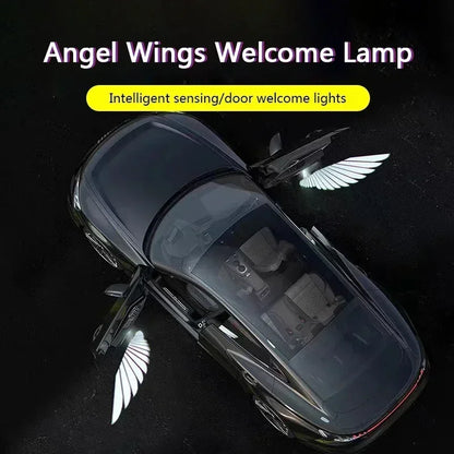 Angel Wings Welcome Supplies Atmosphere Door Lighting Floor
