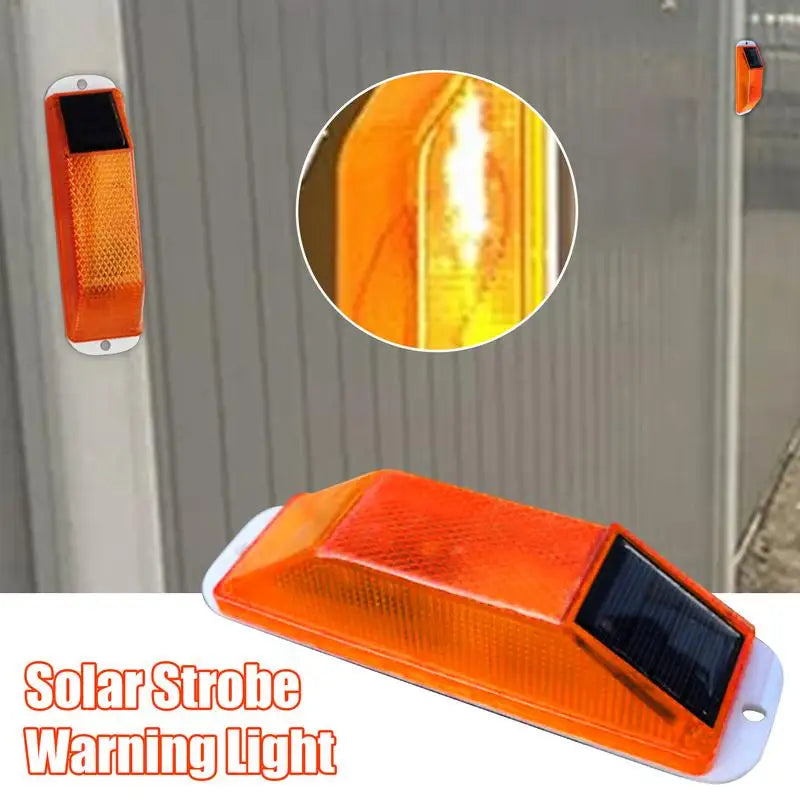 For Driving Traffic Safety Cautionled Solar Solar Strobe Warning