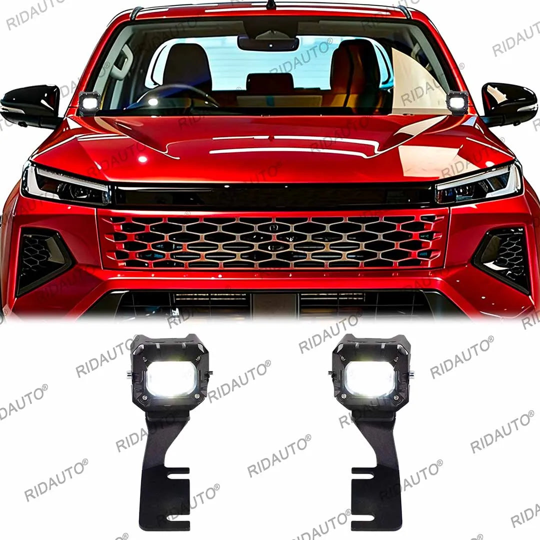 For Hilux 2026 Travo Prerunner & 4trex Hood Spotlight Fog