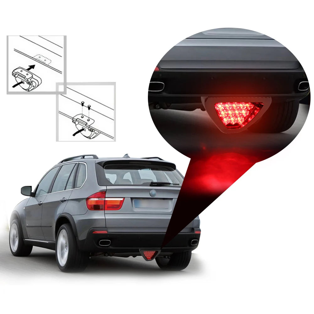 Fog Triangle Flash Bulbs Tail Brake Warning