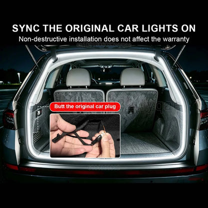 For Audi Q7 2006-2025 Plug & Rear Trunk Play Interior Atmosphere