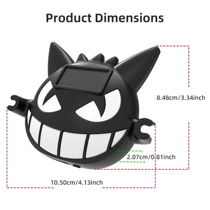 Devil Face Projection Solar Powered Rear Windshield Warning