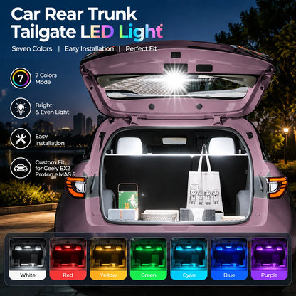 For Geely EX2 Proton e.MAS 5 Colors Rear Trunk Tailgate Interior