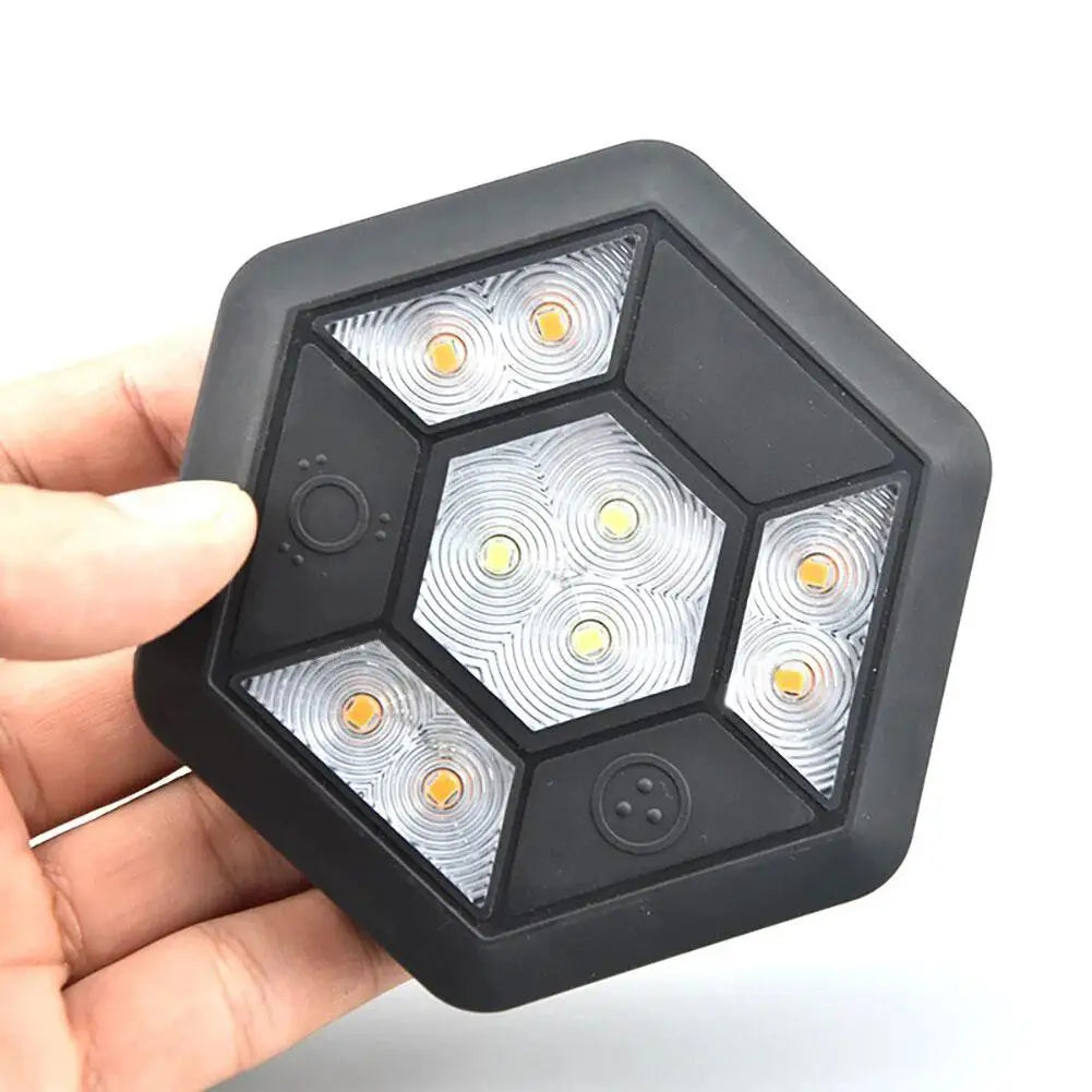 Magnetic Warning Rotating Flashing Rechargeable Yellow Traffic