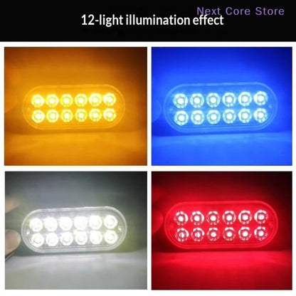 For Auto Drl Nc Strobe Emergency Flashing Beacon Warning 12V 24V