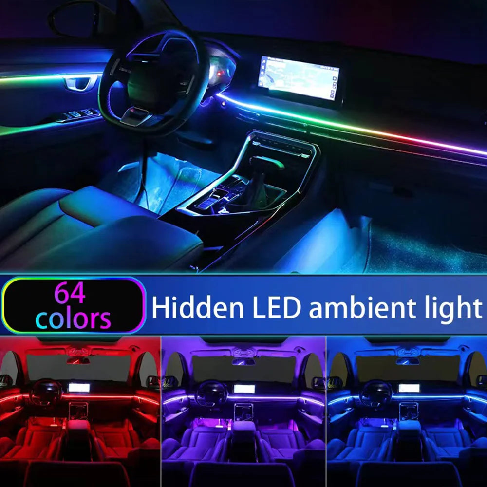 Inner Ambient Rainbow Kit Interior Lighting Upgrade Dynamic