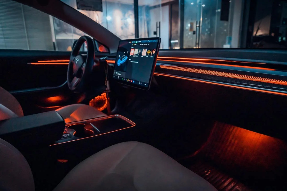 For Tesla Model 3 Y 2021-2023 Upgrade 256 Colors Symphony