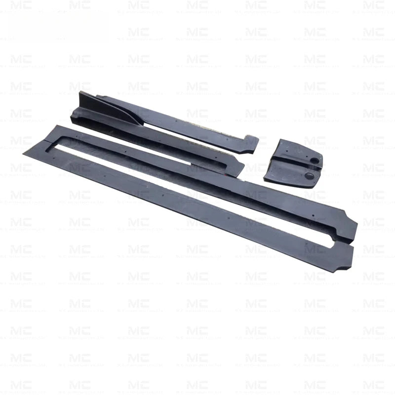 For Compact Crossover Fiberglass Side Skirt Lip Spoiler Kit