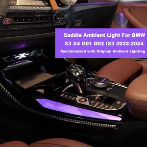 For BMW X3 G01 X4 G02 Upgraded Crystal Center Console Saddle