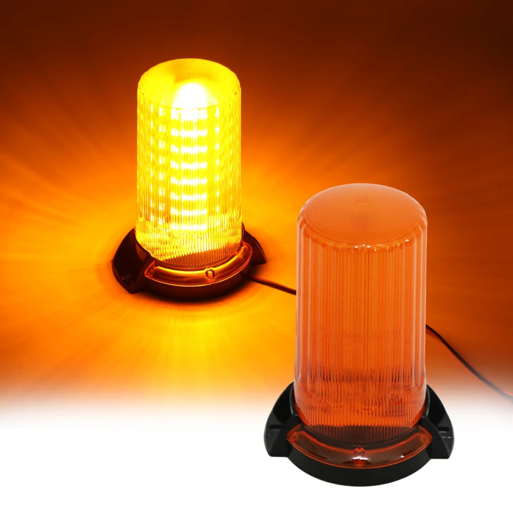 Strobe Emergency Rotating Traffic Indication Flash Beacon Orange