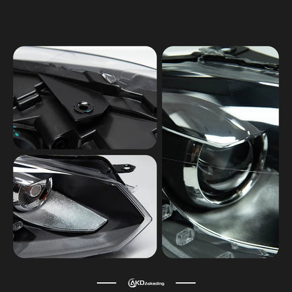 For Golf 6 LED Headlight Projector Akd Head Lens 2009-2012 R20