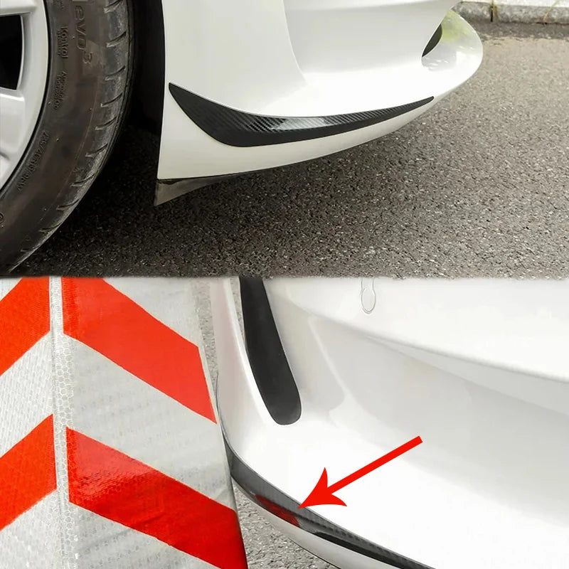 For Tesla Model 3 2023 2022 2PCS Front Bumper Corner Sticker