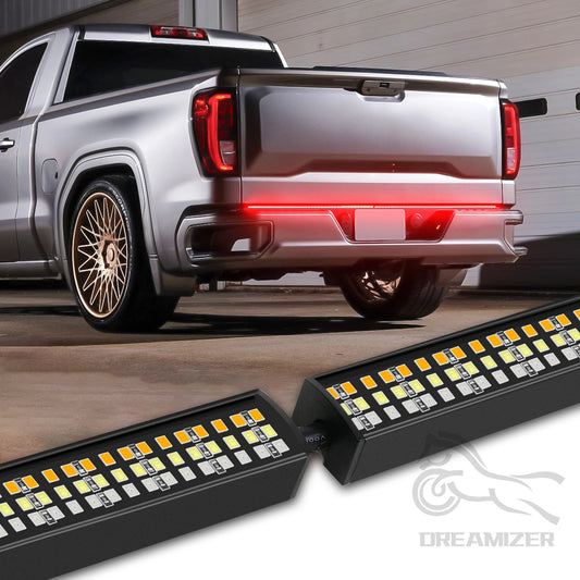 Tailgate Strip Bar Brake Turn Signal Tail Backup Running