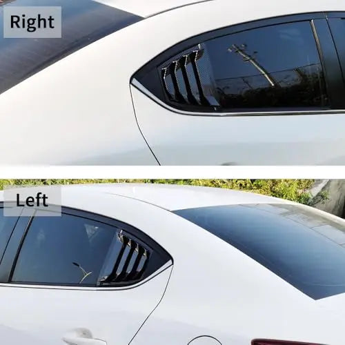 For Mazda 3 Axela 2014-2018 Rear Louver Window Side Shutter