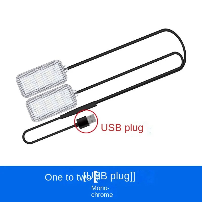 IN1 Atmosphere Foot USB Lighter Environment Interior Ambient