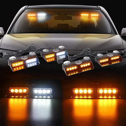 For Construction Vehicles 12V In Emergency Dash Strobe