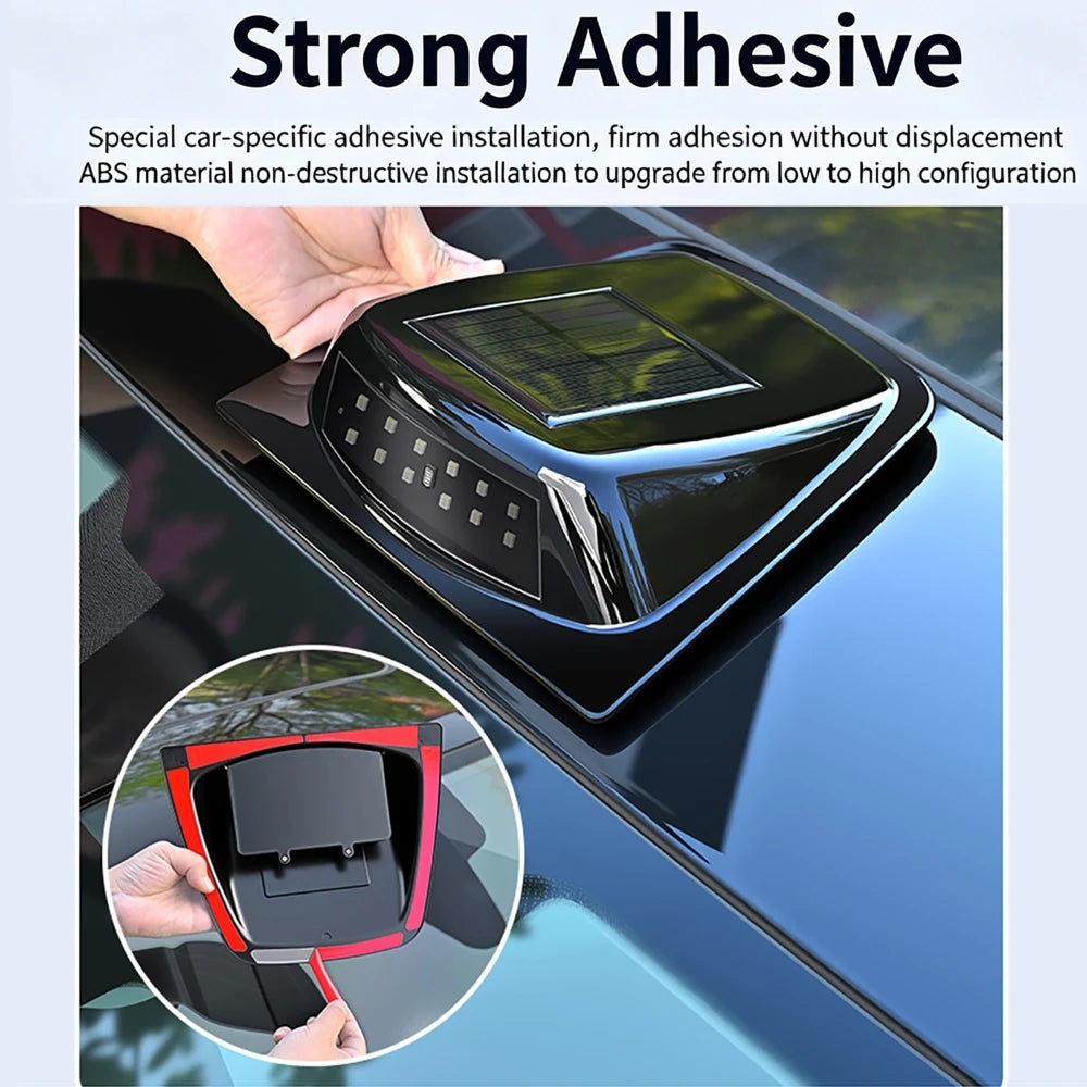 Solar Radar Roof start-stop Warning Remote Control Colors