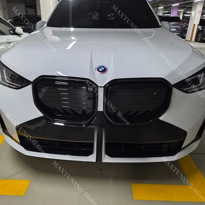 For BMW X3 G45 2025-2026 Gloss Front Central Network Kidney