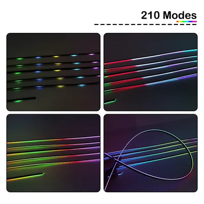 110CM Acrylic Ambient RGB 213 Color Symphony APP Streamer
