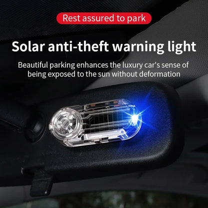 Solar Fake Security Simulated Dummy Alarm Wireless anti-theft