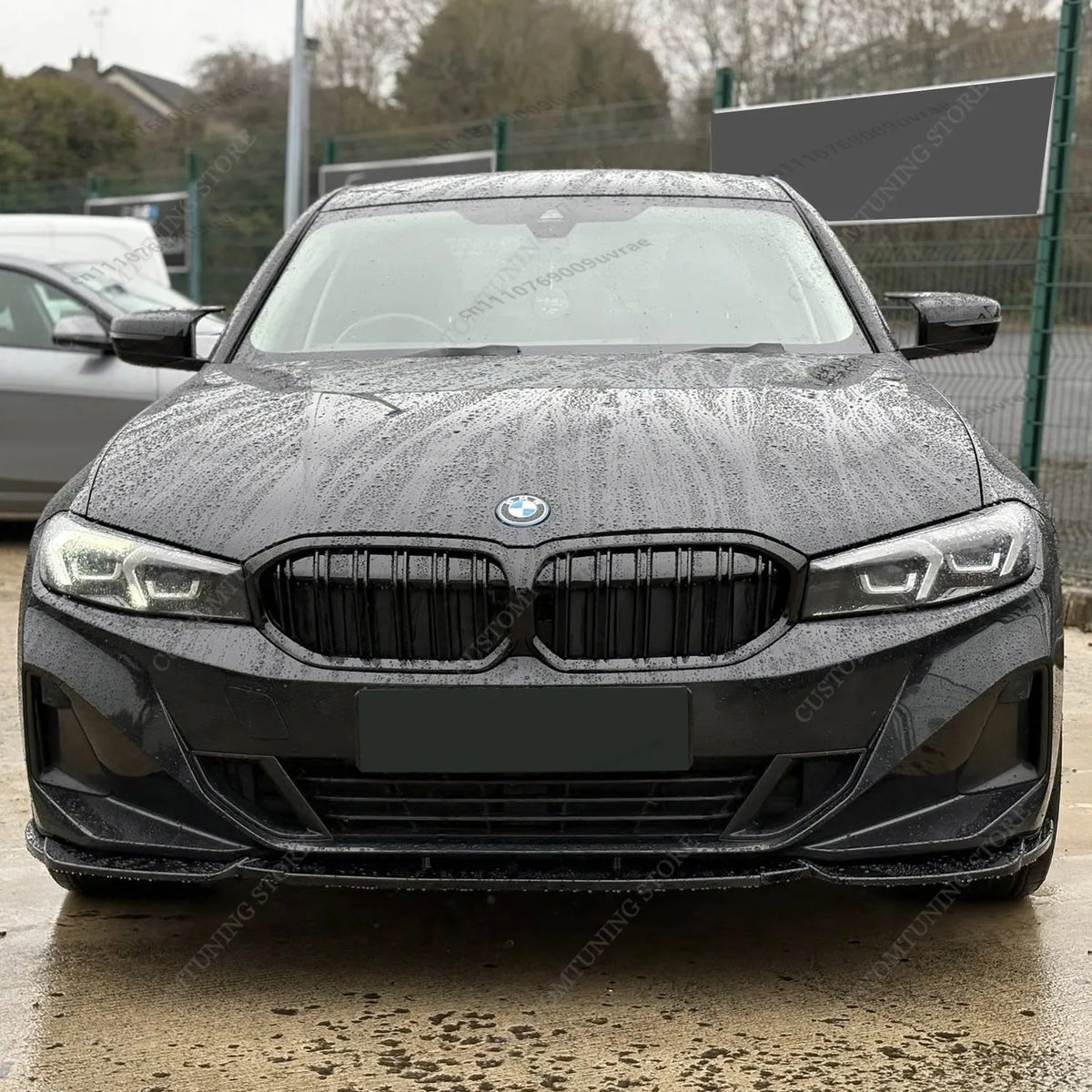 For BMW G20 G21 3 Series Front Bumper Splitter Lip Spoiler