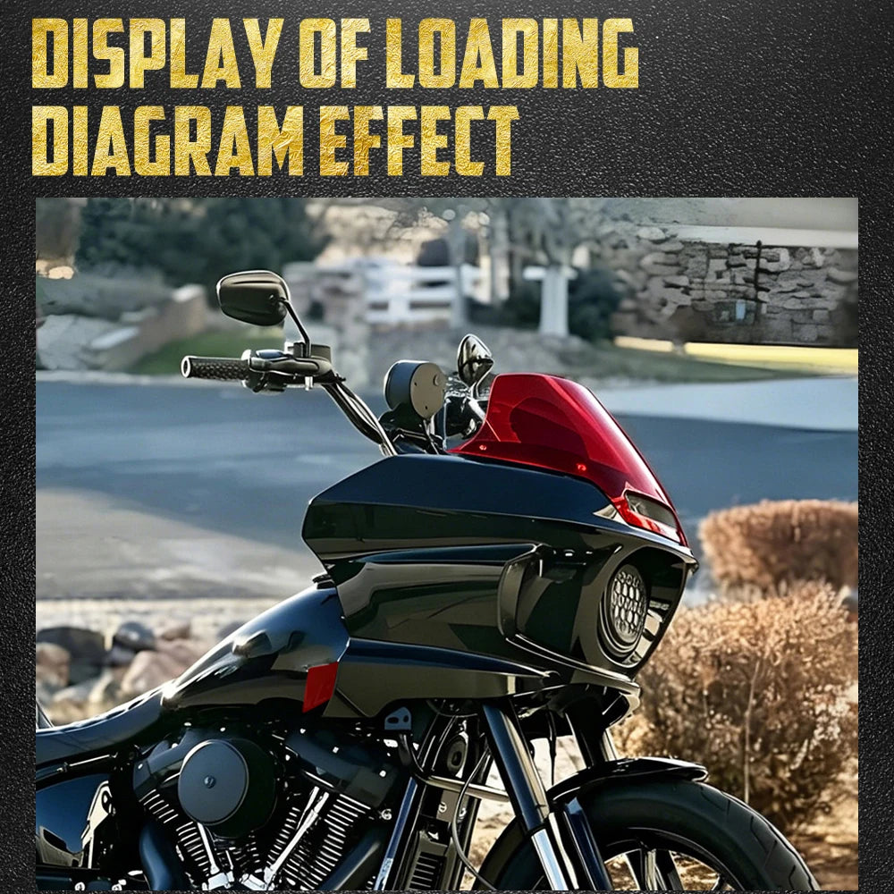 For Harley Softail 2018-Up Fat Boy Motorcycle Windshield
