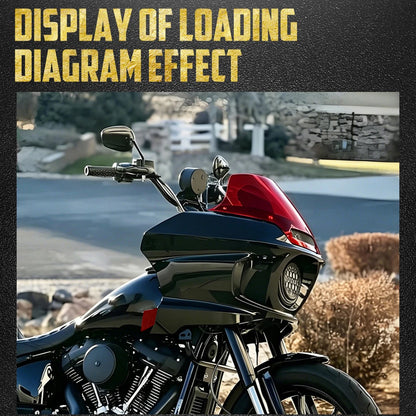 For Harley Softail 2018-Up Fat Boy Motorcycle Windshield