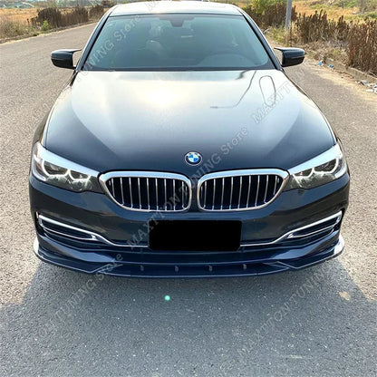 For BMW 5 Series G30 G31 Front Splitter v.2 pre-lci 3PCS Maxton