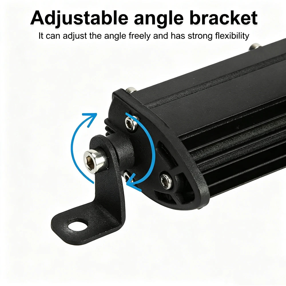 For Tractors Boats Off-Road 4X4 12-inch off-road Bar Single Row