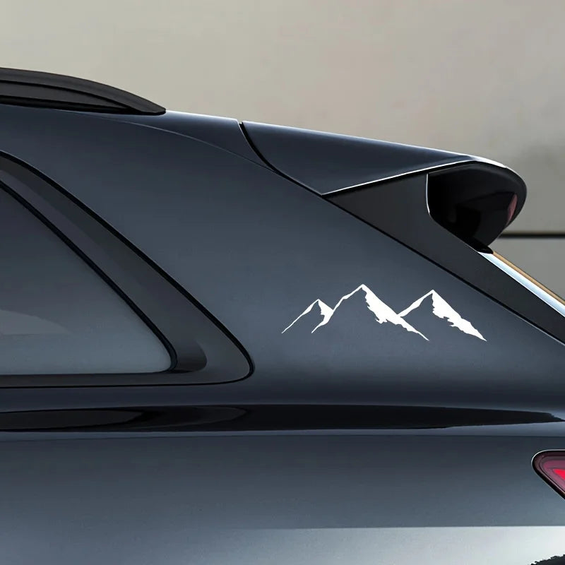 1PC Mountain Range Waterproof Removable Vinyl Sticker Trunk