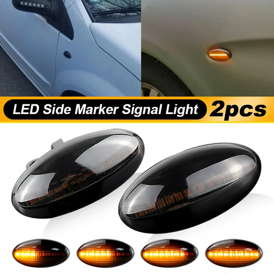 For Citroen Berlingo 2002-2015 2017 2018 2X Dynamic Turn Signal